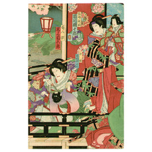 歌川国貞三代: House of Date - kabuki - Artelino