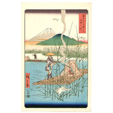 歌川広重: Sagami River - Thirty-six Views of Mt.Fuji - Artelino