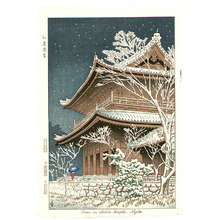 藤島武二: Snow at Chioin Temple - Artelino