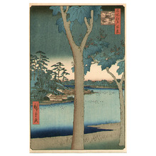 Utagawa Hiroshige: Akasaka - One Hundred Famous Views of Edo - Artelino