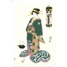Utagawa Kunisada: Oshichi, the Greengrocer - Artelino