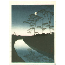古峰: Canal by the Moonlight - Artelino