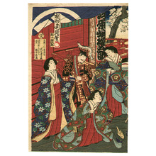 豊原周延: Meiji Emperor and Empress - Artelino