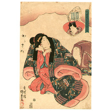 Utagawa Kunisada: Genji Beauty - Artelino