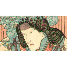 Utagawa Kunisada, 歌川国貞 (Utagawa Kunisada)による浮世絵「Kabuki Beauty」