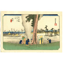 Utagawa Hiroshige: Hamamatsu - Fifty-three Stations of the Tokaido (Hoeido) - Artelino