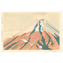 日本版画 "Dawn at Mt. Fuji" 由 Unknown, 無款 (null) 创作