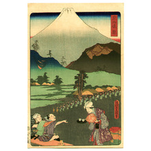 Japanischer Druck "Mt.Fuji - The Scenic Places of Tokaido" von Utagawa Kunisada, 歌川国貞 (Utagawa Kunisada)