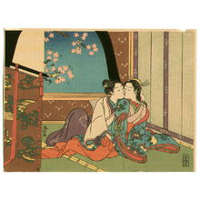 Suzuki Harunobu: Kiss - Artelino