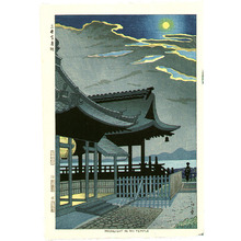 Fujishima Takeji: Moonlight in Mii Temple - Artelino