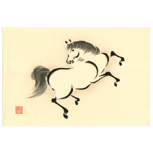 日本版画 "Zen Horse - 2" 由 Unknown, 無款 (null) 创作