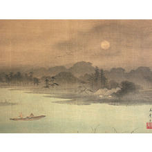 Utagawa Hiroshige: Moonlit Night - Artelino