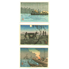 Takahashi Hiroaki: Three Miniature Prints - Artelino