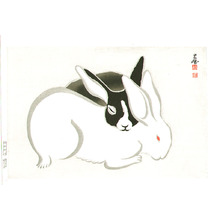 Imoto Tekiho: Rabbits - Artelino