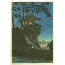 Takahashi Hiroaki: Temple in the Night - Tokumochi - Artelino