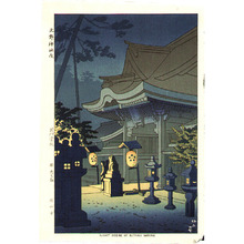 藤島武二: Night Scene of Kitano Shrine - Artelino