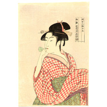 Kitagawa Utamaro: Courtesan - Artelino