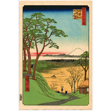 歌川広重: Meisho Edo Hyakkei - Meguro Jijigachaya - Artelino