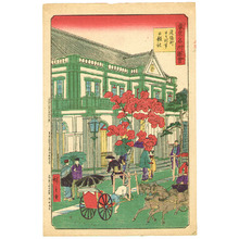 Utagawa Hiroshige III: Owaricho - Famous Places of Tokyo - Artelino