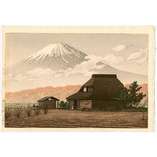 Kawase Hasui: Mt. Fuji Seen from Narusawa - Artelino