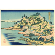 Katsushika Hokusai: Bridges at Mt.Tenpo - Artelino