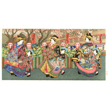Utagawa Yoshitora: Beauty Parade - Artelino