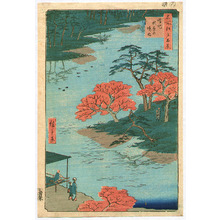 Utagawa Hiroshige: Akiba Shrine, Ukeji - One Hundred Famous Views of Edo - Artelino