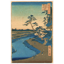 歌川広重: Basho's Hut - One Hundred Famous Views of Edo - Artelino