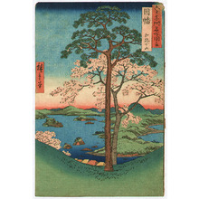 Utagawa Hiroshige: Inaba Province, Karo, Koyama - Sixty-odd Famous places of Japan - Artelino