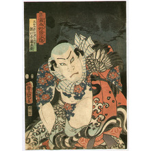 Utagawa Kunisada: Tattooed Asahina - Tosei Suikoden - Artelino