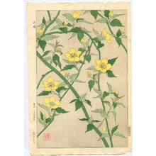 Kawarazaki Shodo: Wild Yellow Rose - Artelino