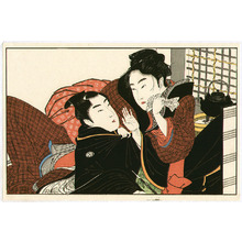 Kitagawa Utamaro: Lover's Quarrel - Artelino