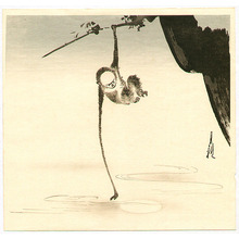 Ogata Gekko: Monkey and the Moon Reflection - Artelino