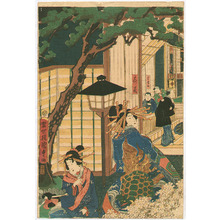 Utagawa Kunisada III: Beauties at Yoshiwara - Artelino