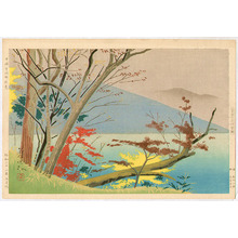 Goto Sadanosuke: Lake Chuzenji in Autumn - Artelino