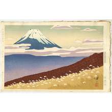 Kusaka Kenji: Mt.Fuji Seen from Jukkoku - Pass - Artelino