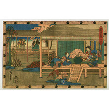 Utagawa Hiroshige: Act. 4 - Chushingura - Artelino