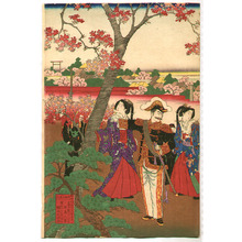 Unknown: Emperor and Empress Meiji at Railroad Station - Artelino