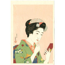 Hashiguchi Goyo: Lady and Lip Stick - Artelino