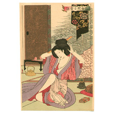 Japanese Print "Everyday Story of Enmei" by Tsukioka Yoshitoshi, 月岡芳年 (Tsukioka Yoshitoshi)