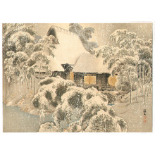 Shoda Kakuyu: Snow in Fushimi - Artelino