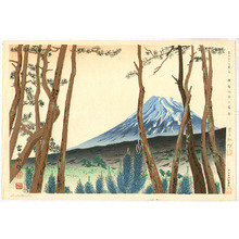 徳力富吉郎: Mt. Fuji from Harajuku - Thirty-six Views of Mt.Fuji - Artelino