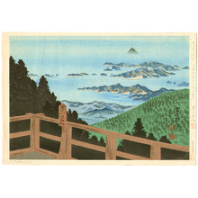 徳力富吉郎: Mt. Fuji from Ise - Thirty-six Views of Mt. Fuji - Artelino