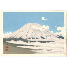 Tokuriki Tomikichiro: Mt. Fuji in the Clouds - Thirty-six Views of Mt. Fuji - Artelino