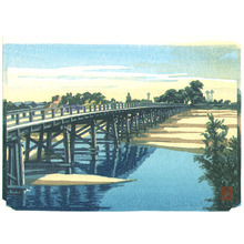 Unknown: Machiya Bridge - Kuwana Fubutsu Shi - Artelino