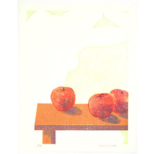 日本版画 "Scenery with Apples -2" 由 Unknown, 無款 (null) 创作