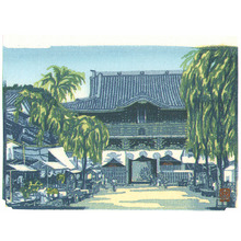 日本版画 "Kuwana Shrine - Kuwana Fubutsu Shi" 由 Unknown, 無款 (null) 创作