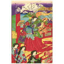 Toyohara Chikanobu: Meiji Emperor and Empress - Artelino