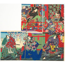 Unknown: Magician and Princess on Balcony - Kabuki - Artelino