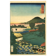 Utagawa Kunifuku: Ishiyakushi, no.2 - The Scenic Places of Tokaido - Artelino